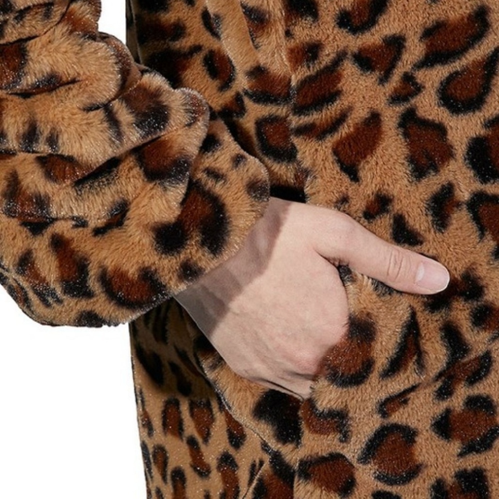 NWT- Oversized Women's LEOPARD Coat - Picture 4 of 8
